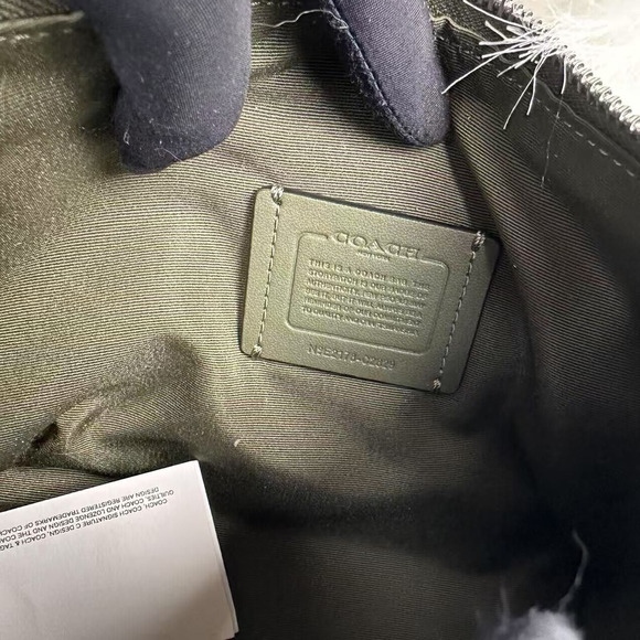 Coach Dempsey Shoulder Crossbody Bag with Patch In Silver/Surplus C2829 NWT - Picture 7 of 12